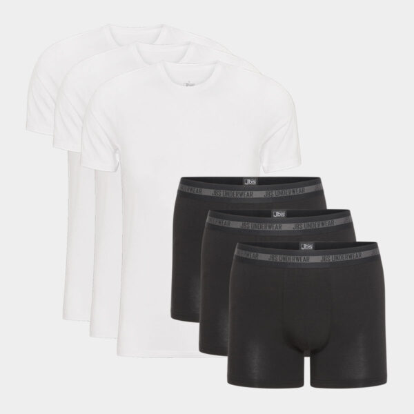 Bambus T-shirt og underbukse-sampak fra JBS, L