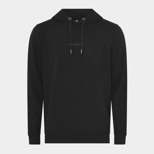 Bambus hoodie| sort hoodie til mænd fra JBS of Denmark, S