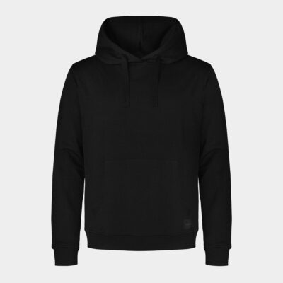 Sort bambus hoodie til mænd fra Resteroeds, S