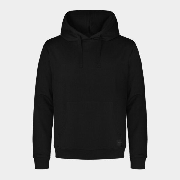 Sort bambus hoodie til mænd fra Resteroeds, S