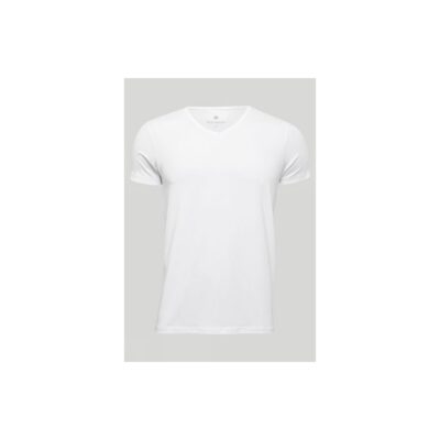 JBS OF DENMARK T-SHIRT V-NECK, HVID BAMBUS