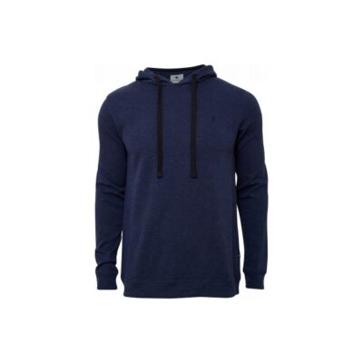 JBS of Denmark bambus hoodie i navy til herre