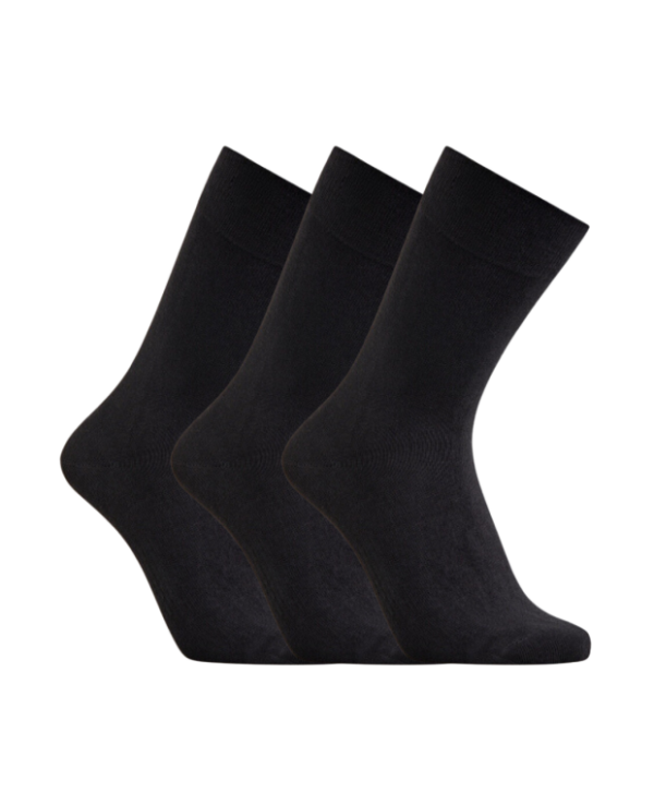 Iz sock 3pak Copenhagen premium bambusstrømper i sort | Ultra Soft