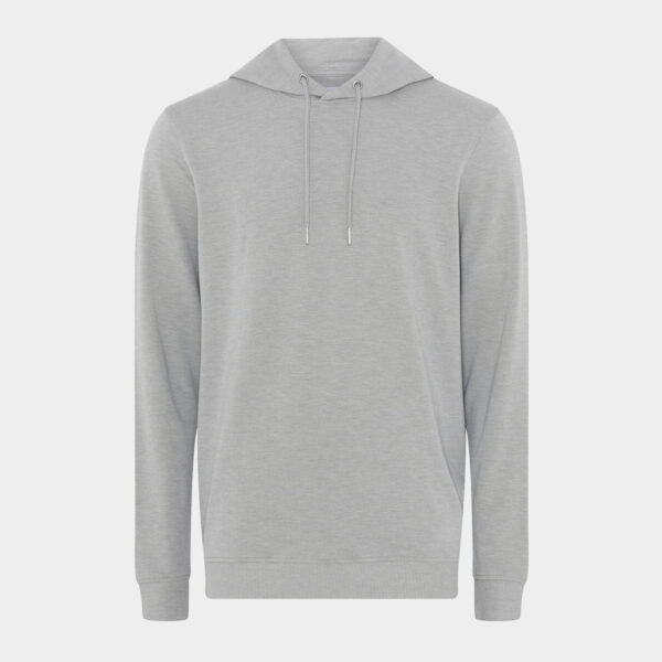 Bambus hoodie| lysegrå hoodie til mænd fra JBS of Denmark, XXL