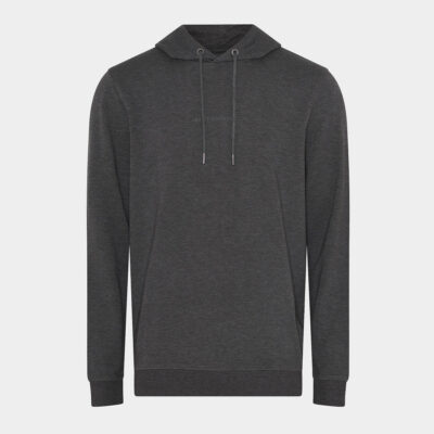 Bambus hoodie| mørkegrå bambus hoodie til mænd fra JBS of Denmark, L