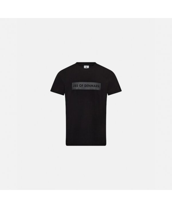 JBS Of Denmark bambus t-shirt med rund hals i sort til herre